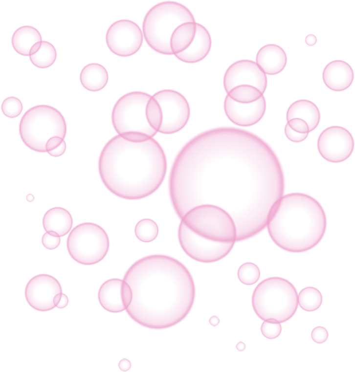 Abstract Pink Circles Pattern