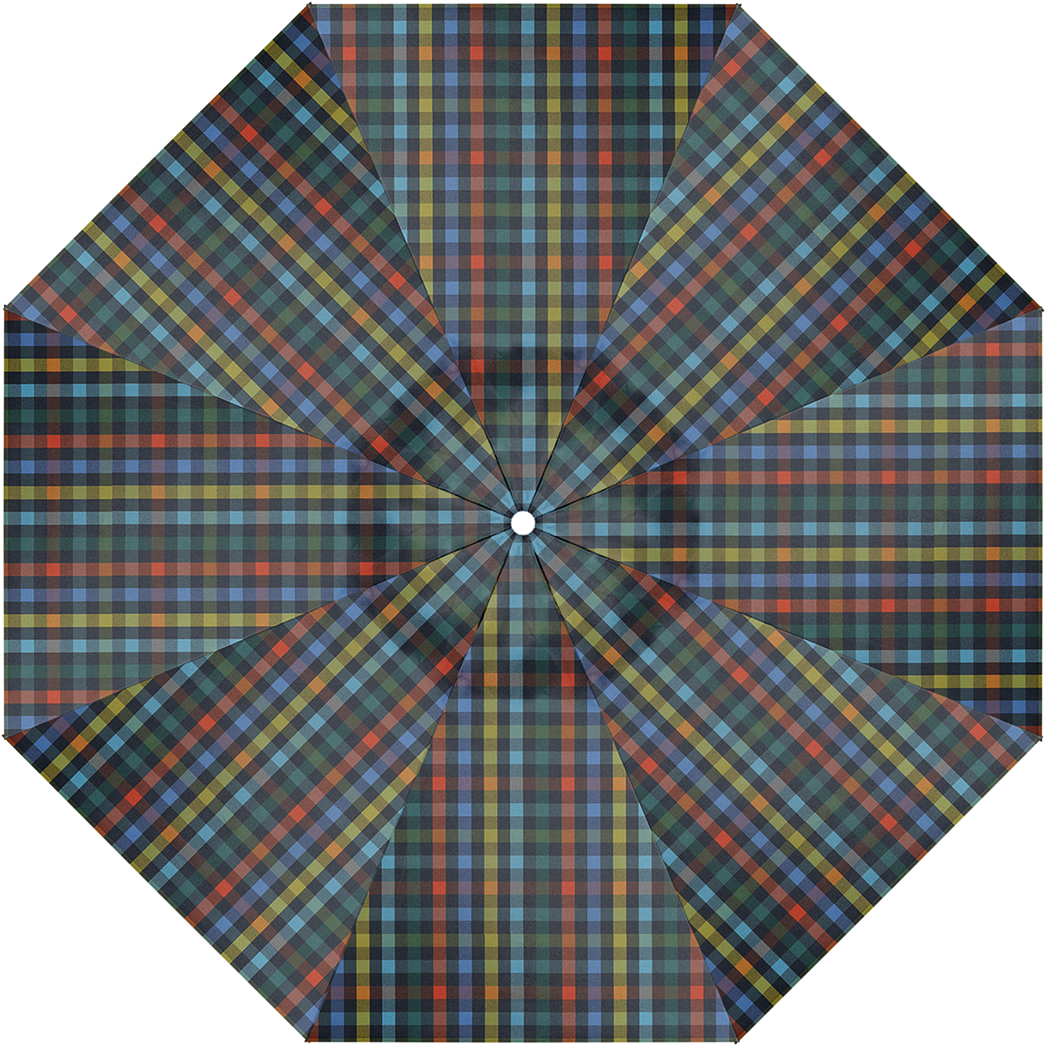 Abstract Plaid Fabric Kaleidoscope