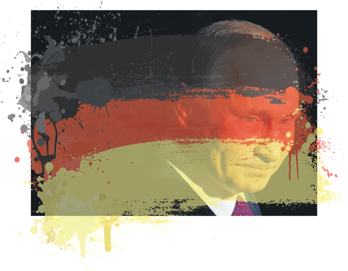 Abstract Political Figure Artwork