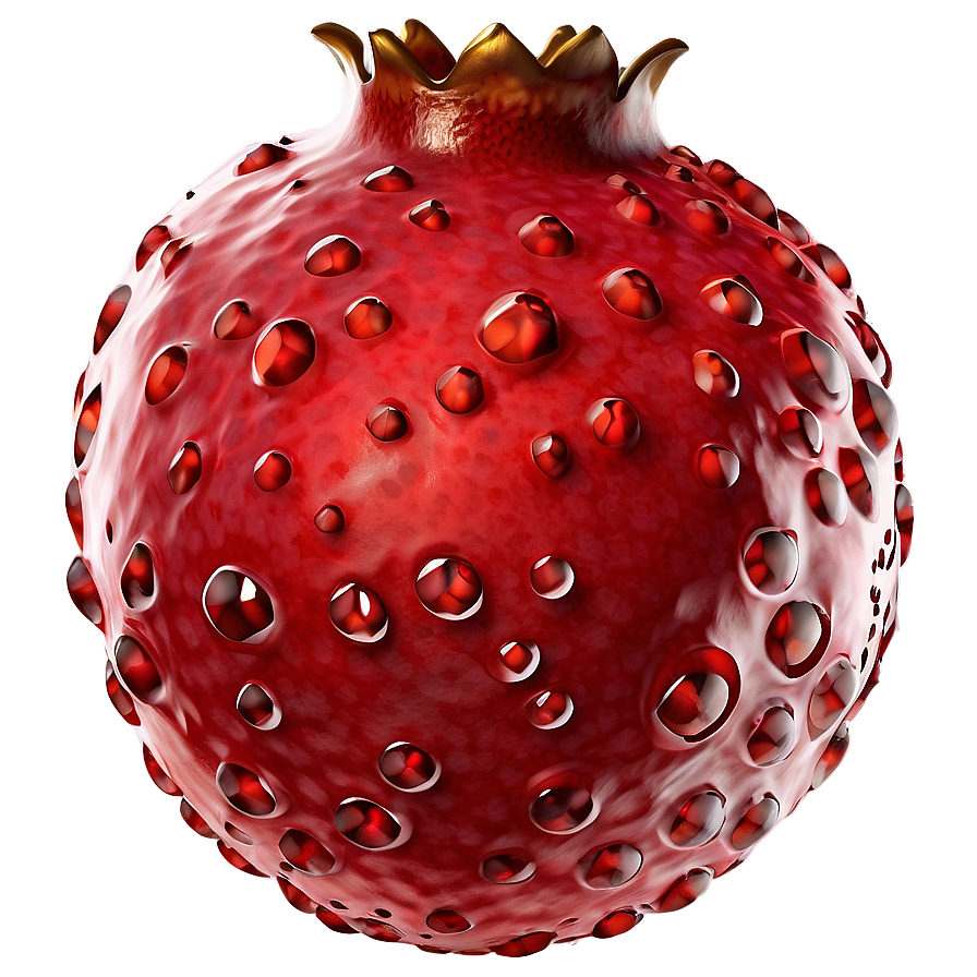 Abstract Pomegranate Design Png Rcn13