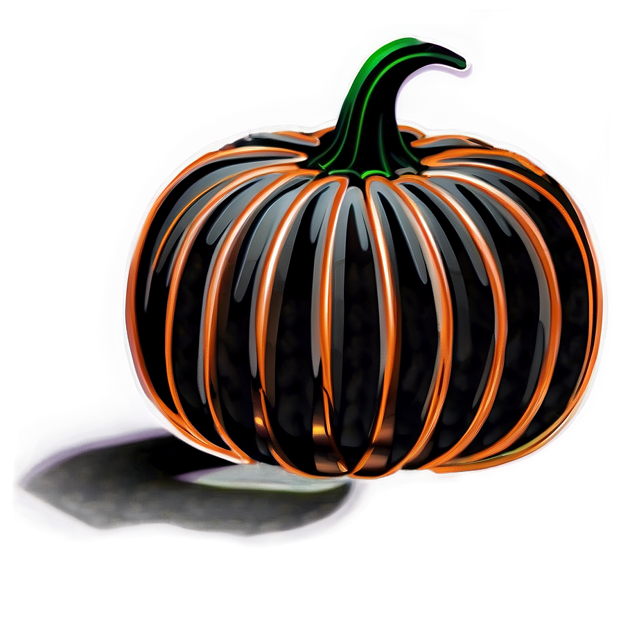 Abstract Pumpkin Outline Artwork Png Kfg