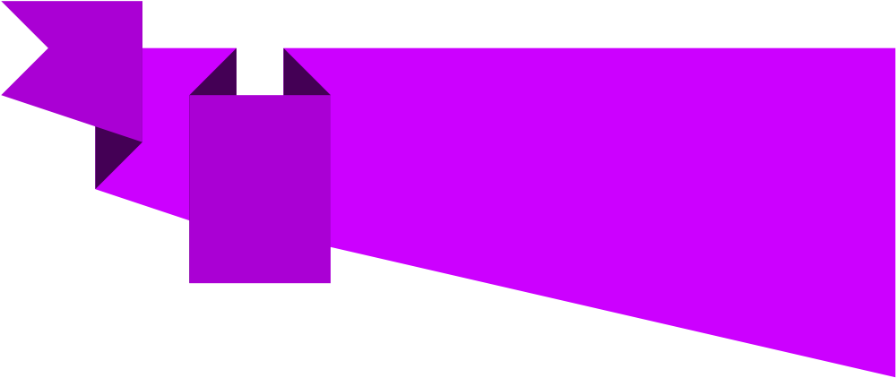 Abstract Purple Banner Background