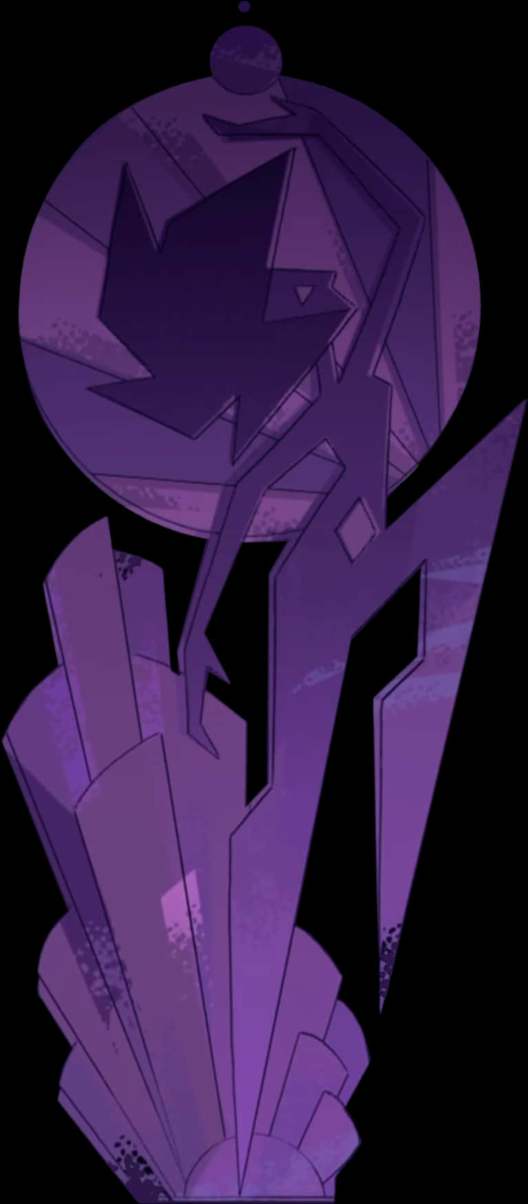 Abstract Purple Diamond Art