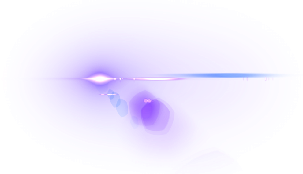 Abstract Purple Lens Flare