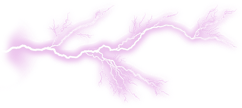 Abstract Purple Lightning Graphic