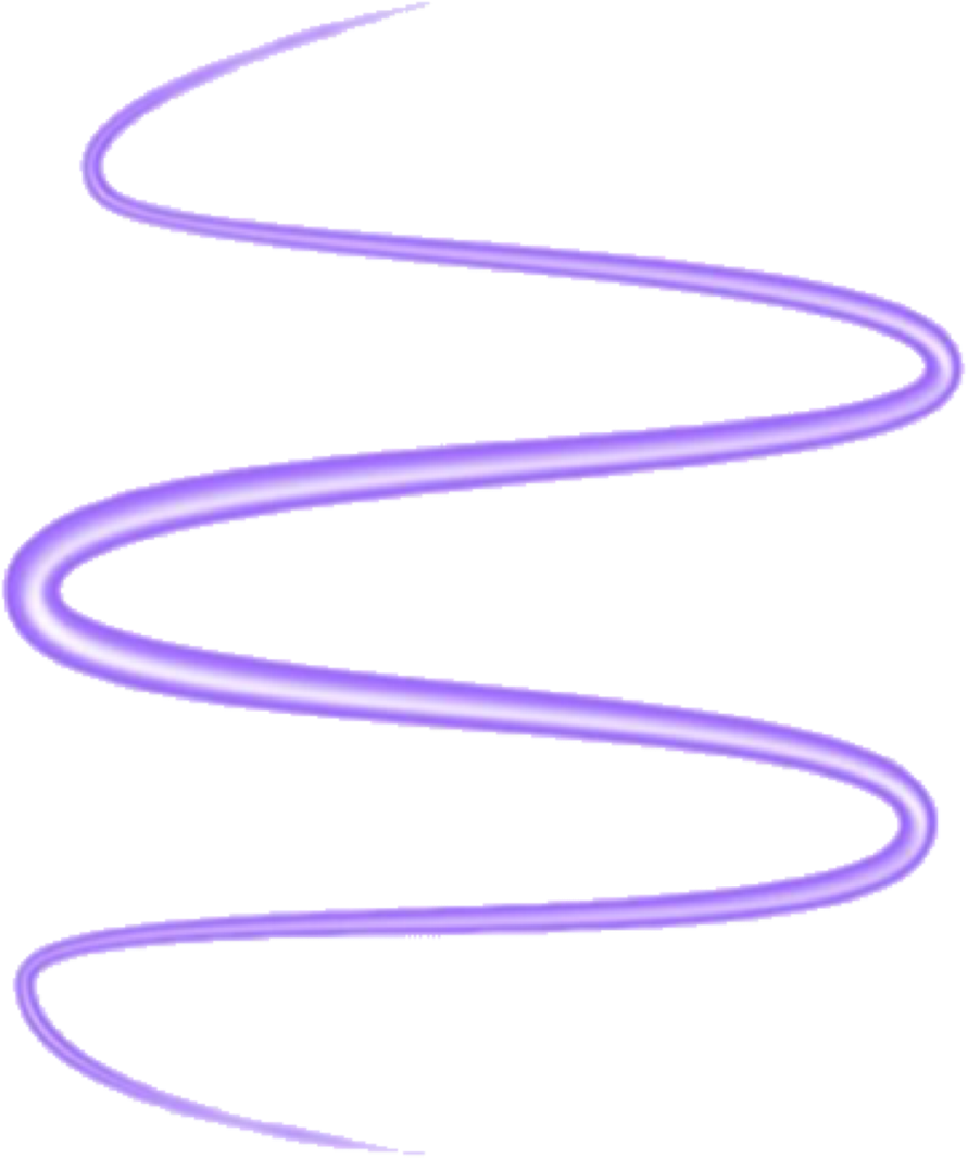 Abstract Purple Neon Spiral