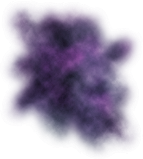 Abstract Purple Smoke Effect