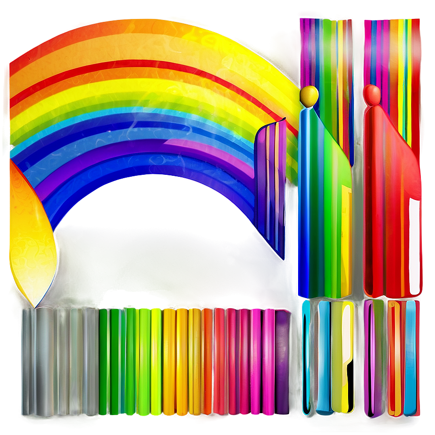 Abstract Rainbow Spectrum Png 06202024