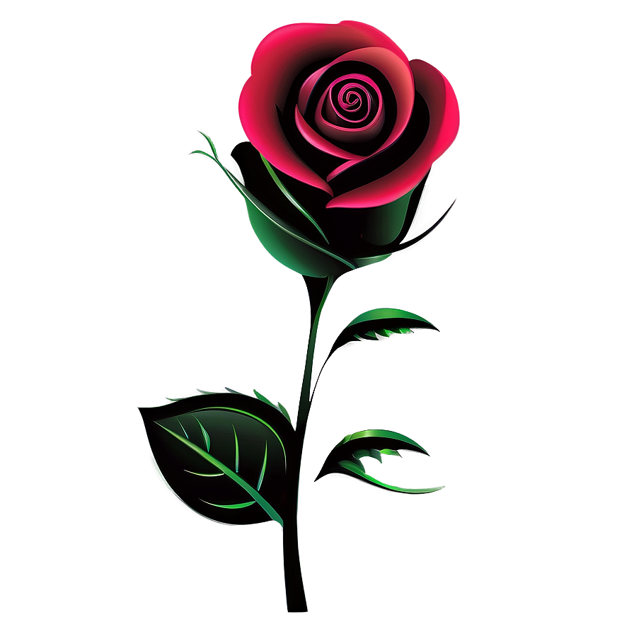 Abstract Rose Vector Creation Png Yvt40