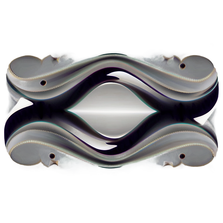 Abstract Silver Line Wave Png 06272024