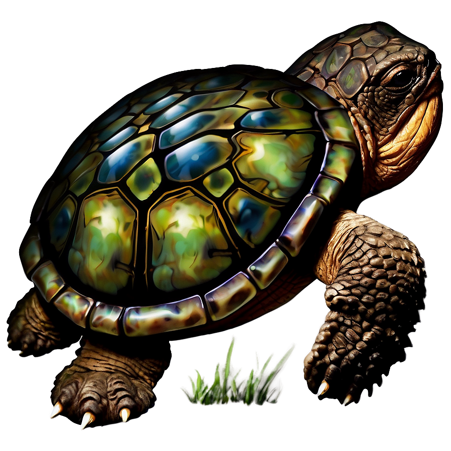 Abstract Snapping Turtle Design Png Wyg