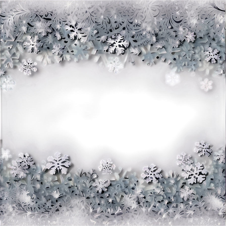 Abstract Snow Border Png Lat46