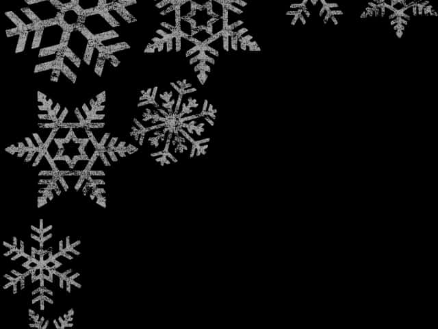 Abstract Snowflakes Pattern