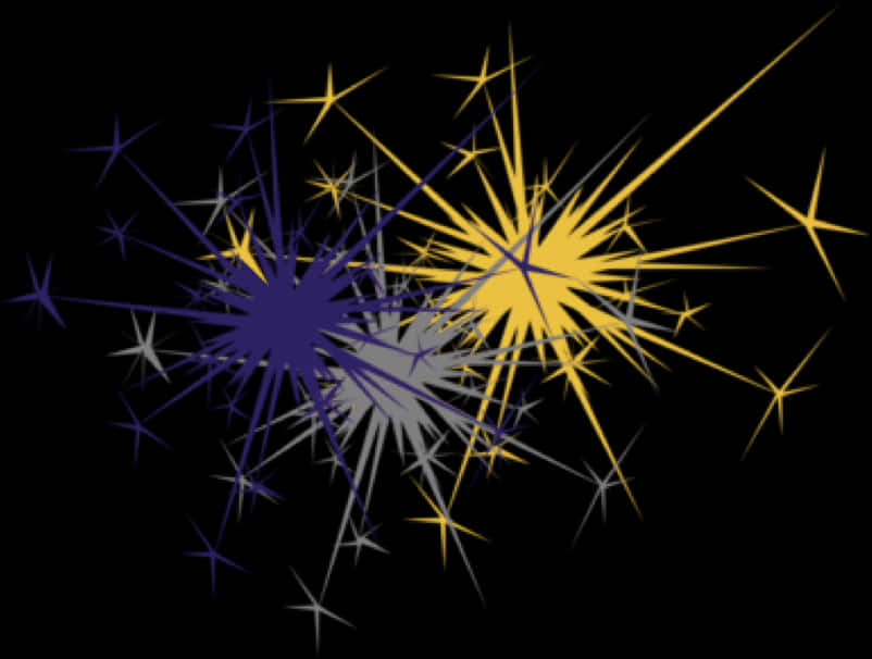 Abstract Sparkle Explosion Graphic