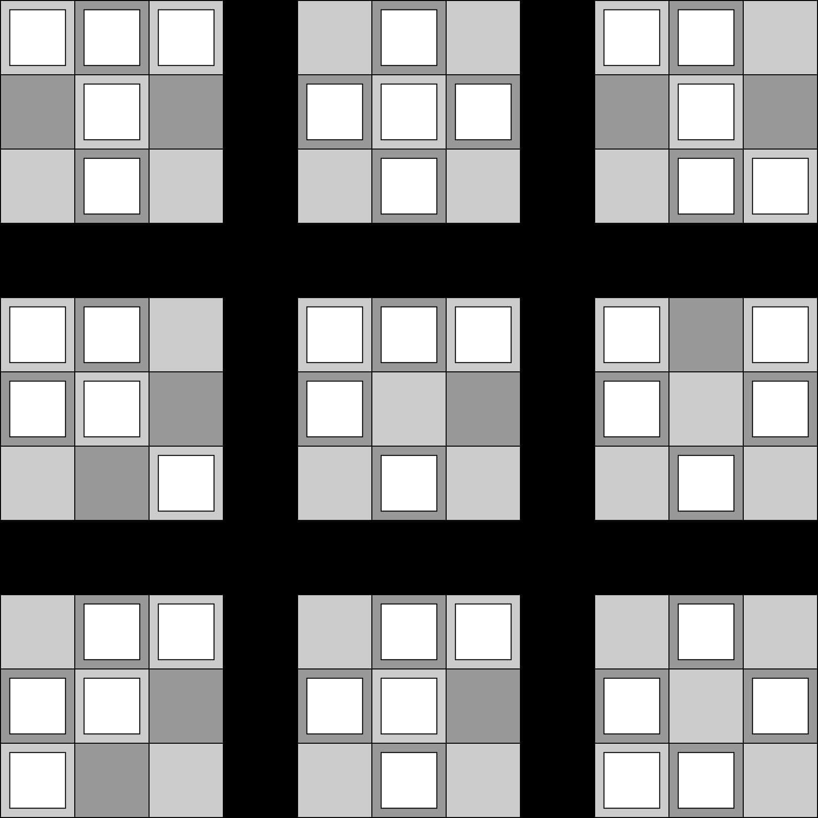 Abstract Square Patterns