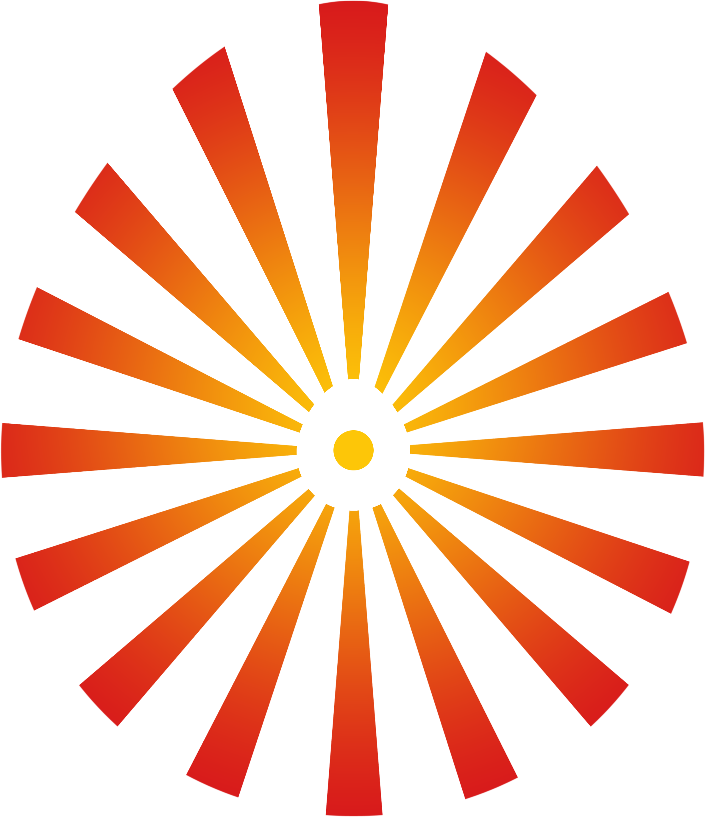 Abstract Sunburst Graphic