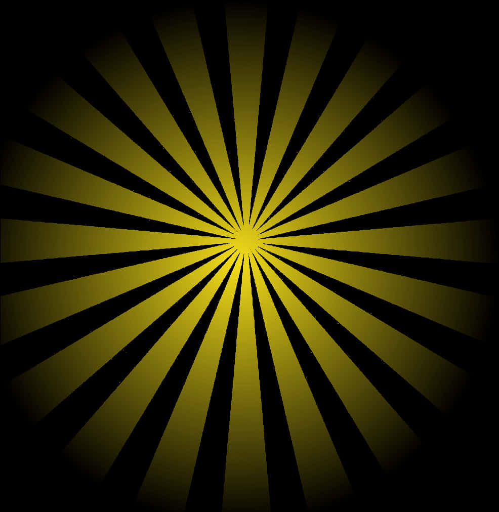 Abstract Sunburst Pattern