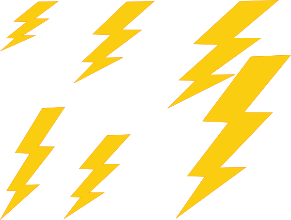 Abstract Thunderbolt Pattern