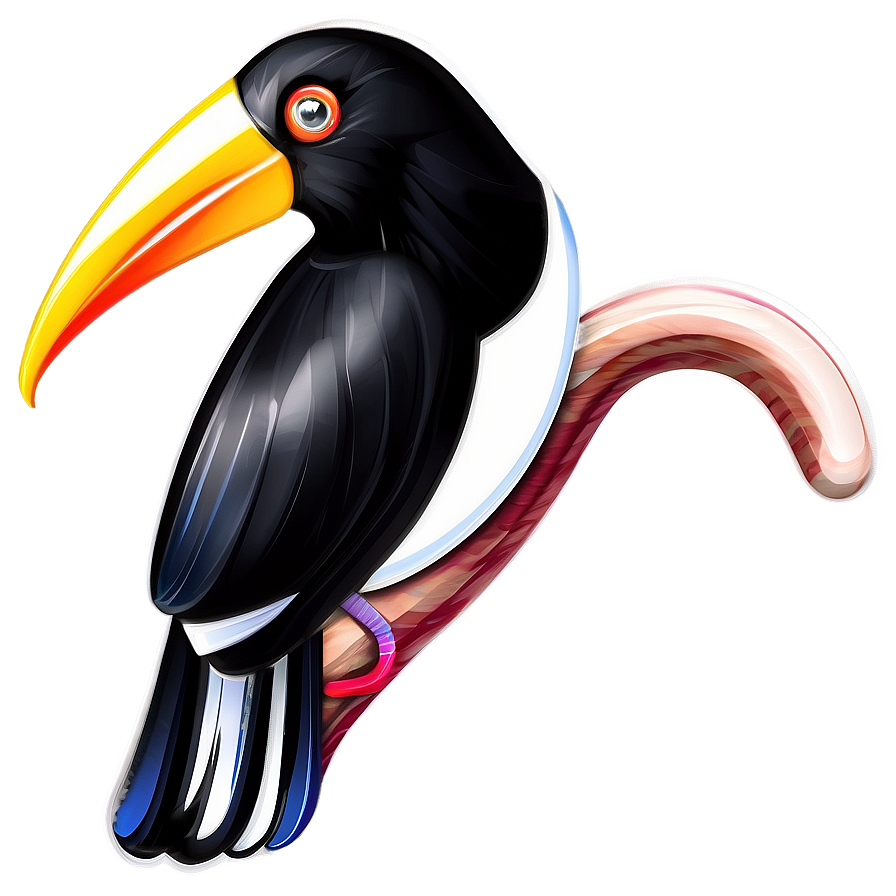 Abstract Toucan Graphic Png Ihb