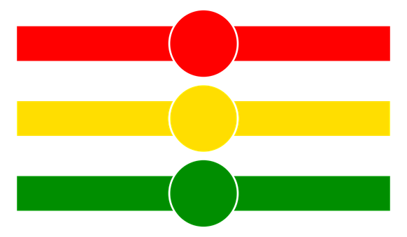 Abstract Traffic Light Concept