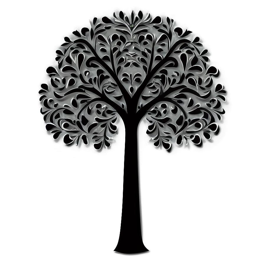 Abstract Tree Design Png Pvs82