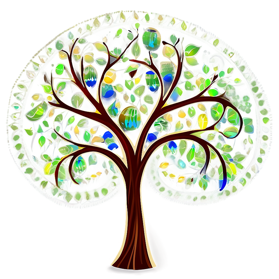 Abstract Tree Of Life Illustration Png Shq