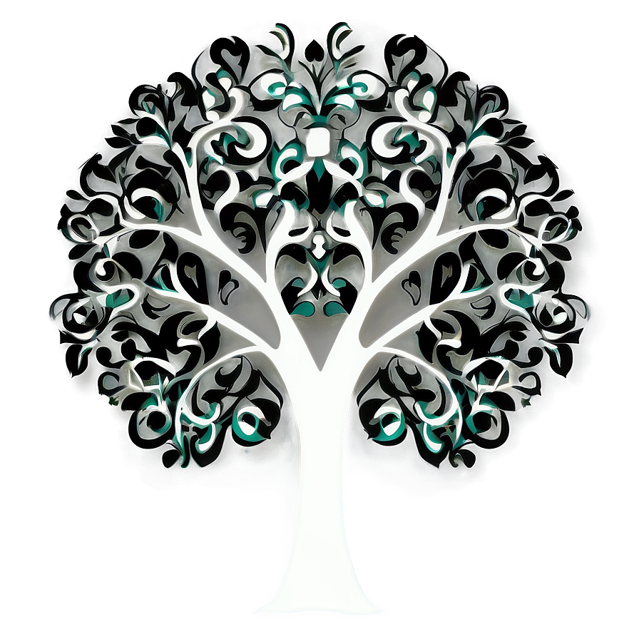 Abstract Tree Outline Png 52