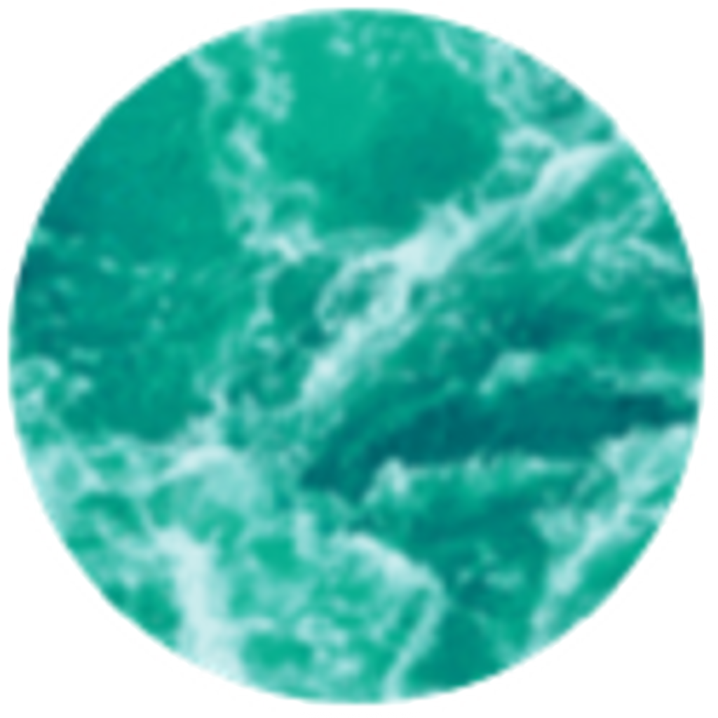 Abstract Turquoise Circle Background