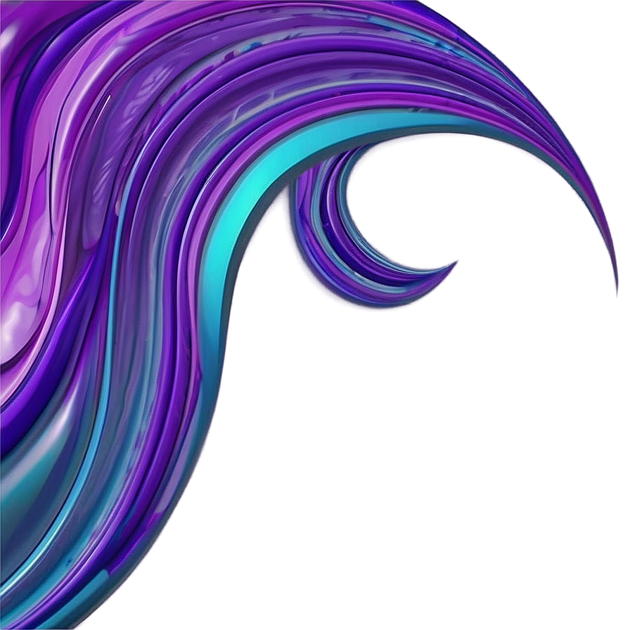 Abstract Violet Swirl Design Png 61