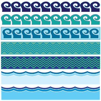 Abstract Water Patterns Vector