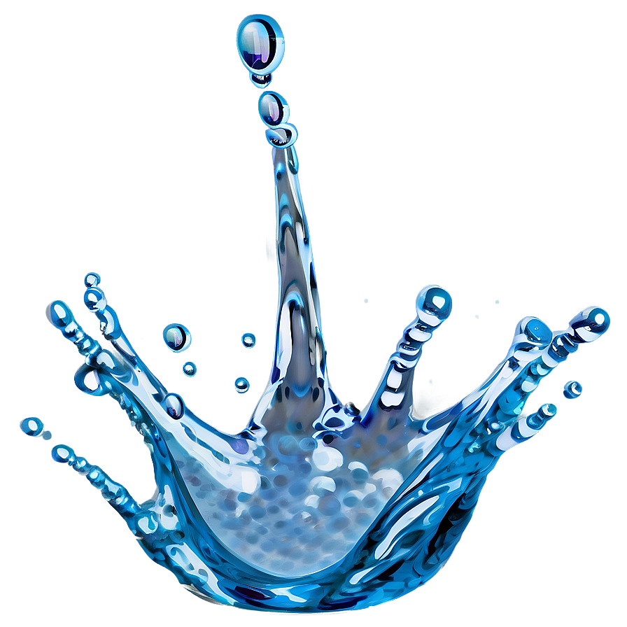 Abstract Water Splash Png Mhm