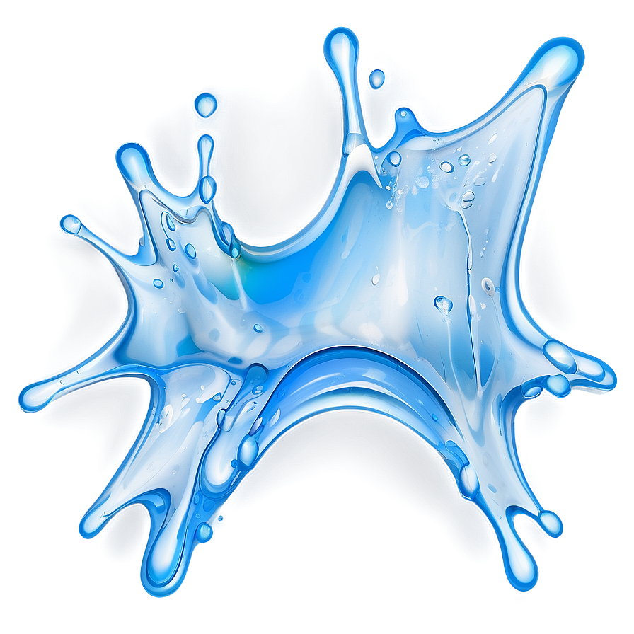 Abstract Water Splash Png Vml8