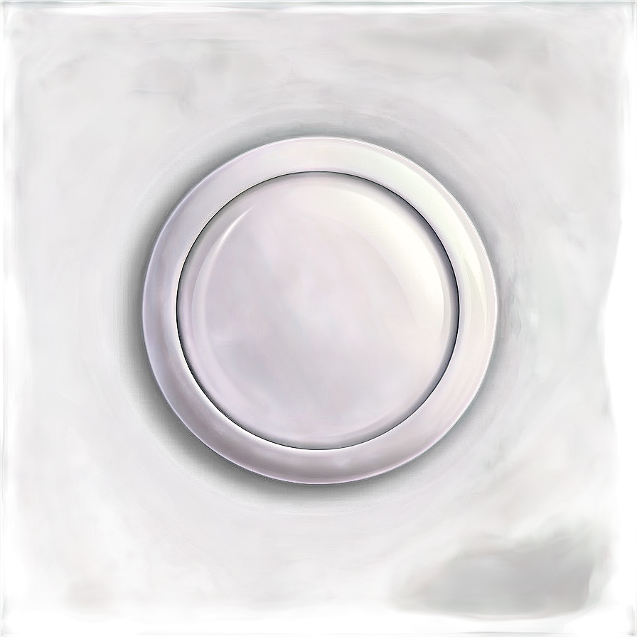 Abstract White Button Png Ode23