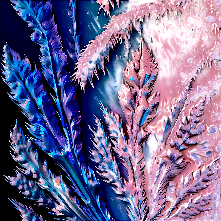 Abstract Winter Frost Png 99