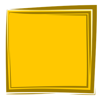 Abstract Yellow Frame