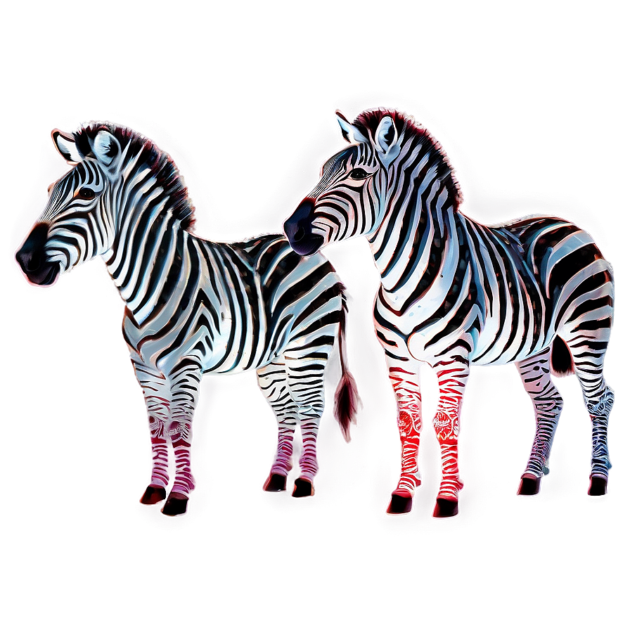 Abstract Zebra Art Png 06112024