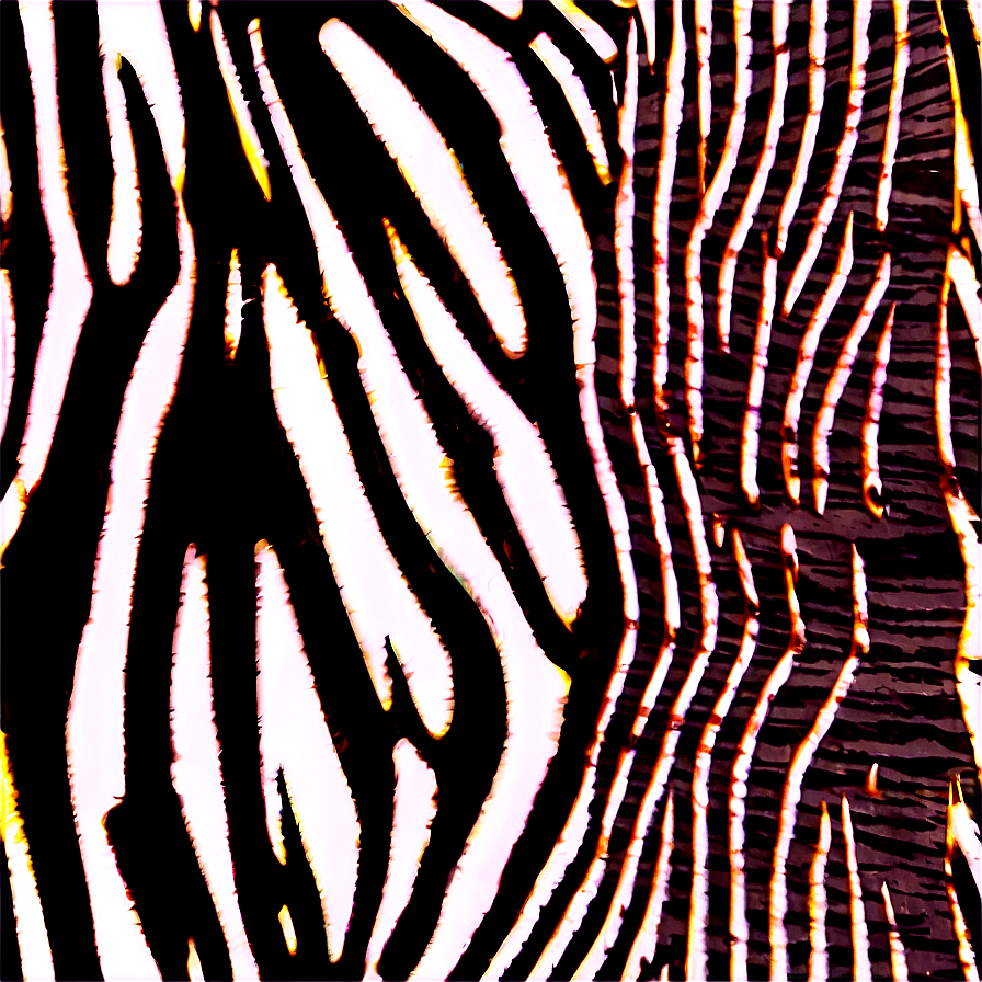 Abstract Zebra Print Design Png 06272024