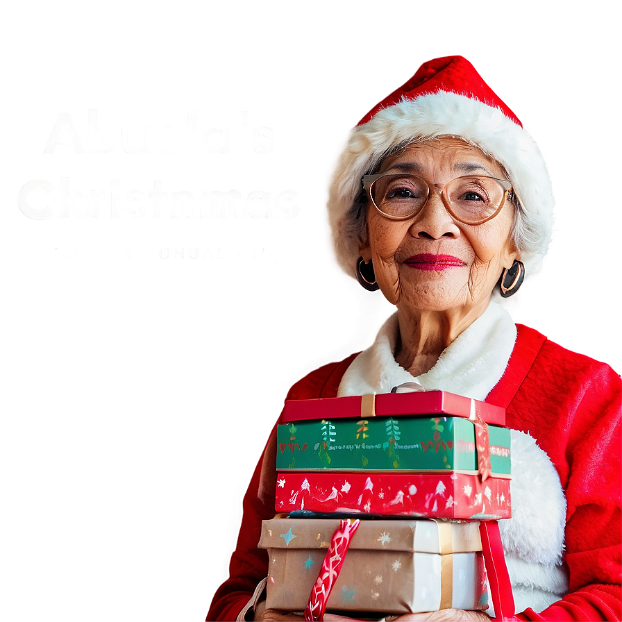 Abuela's Christmas Spirit Png 11