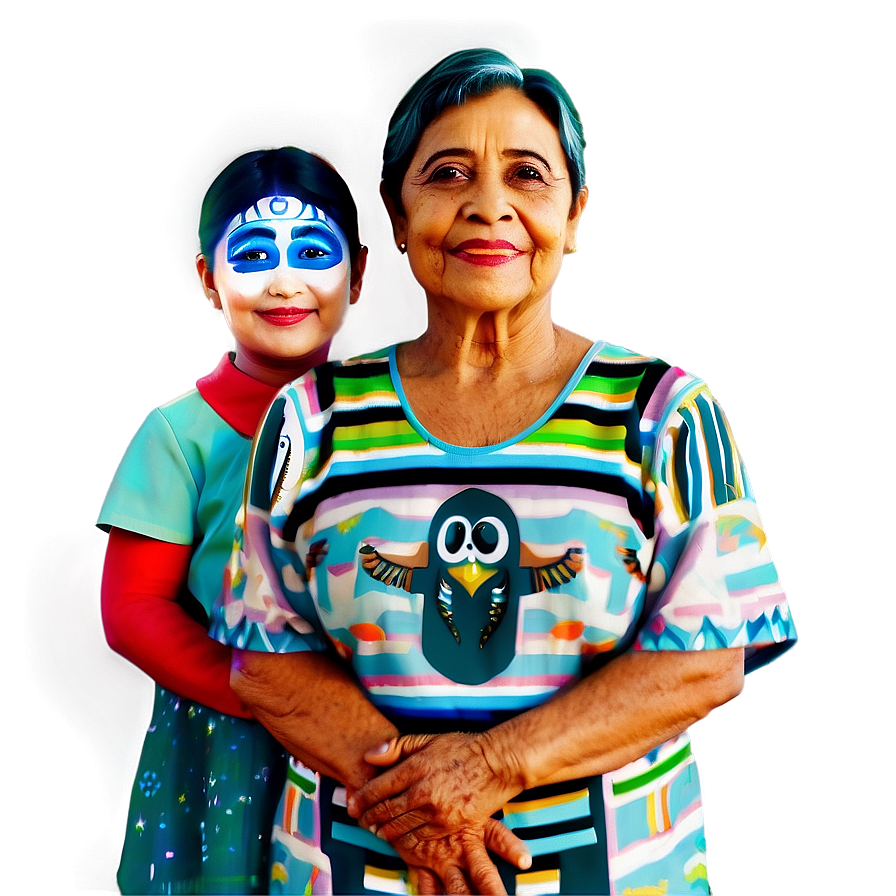 Abuela's Family Portrait Png 3