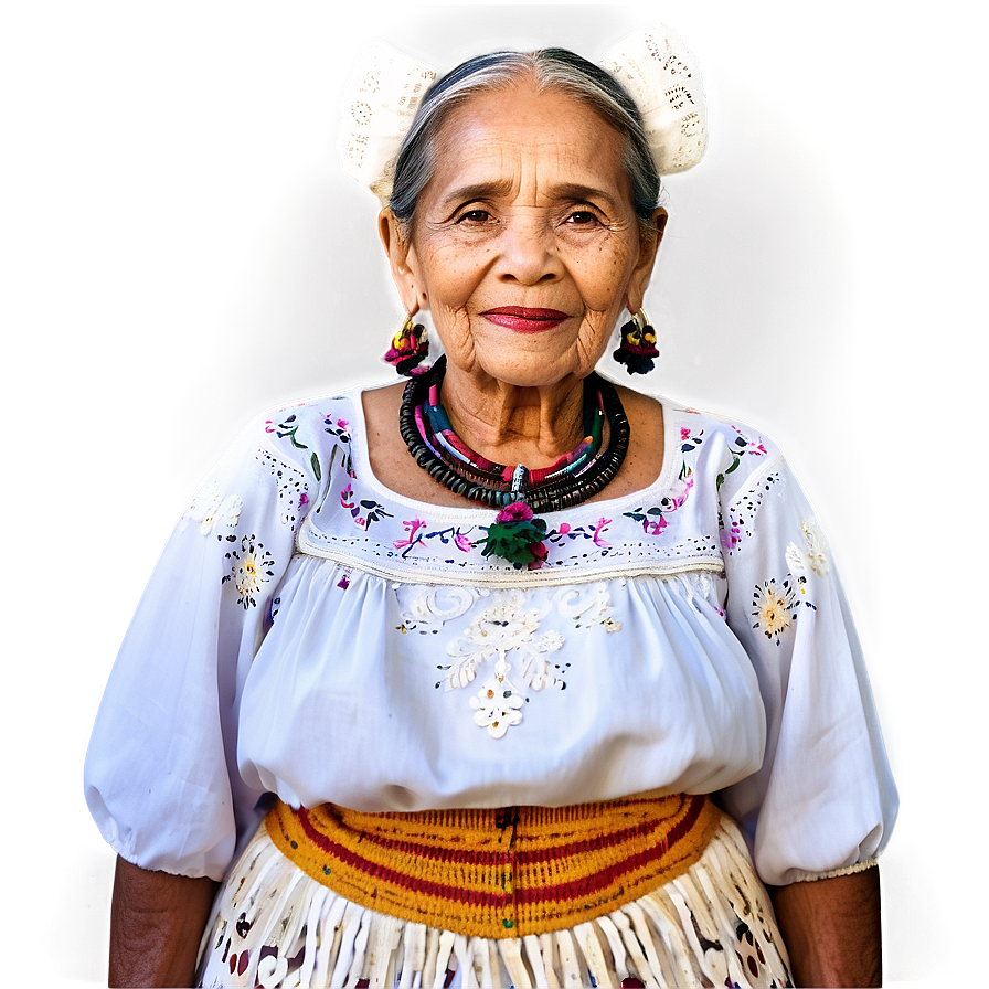 Abuela's Traditional Dress Png Vbj