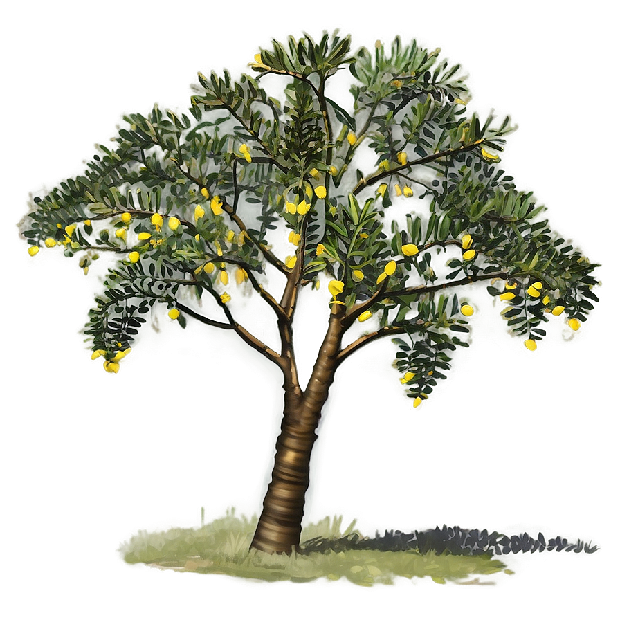 Acacia Tree Field Guide Illustration Png 06132024