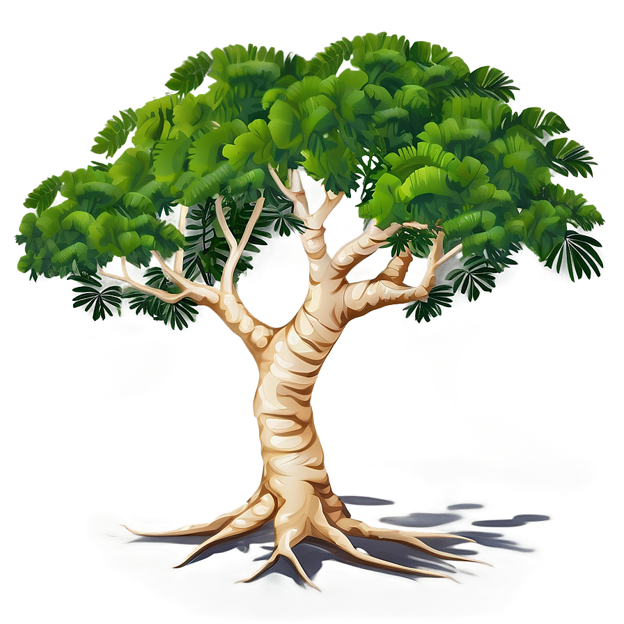 Acacia Tree Vector Art Png 24