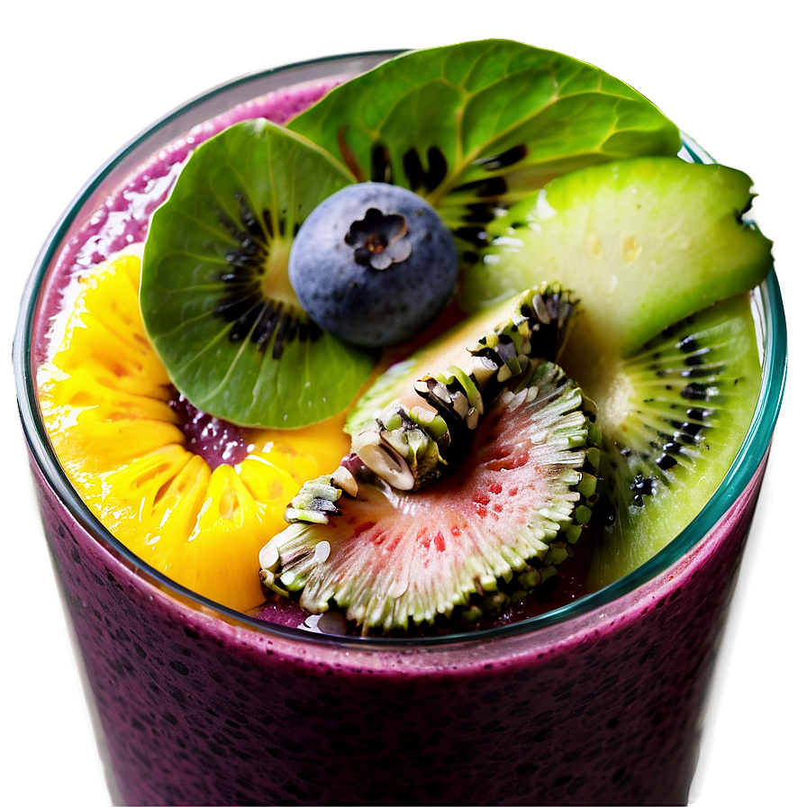 Acai Detox Smoothie Png Ghv37