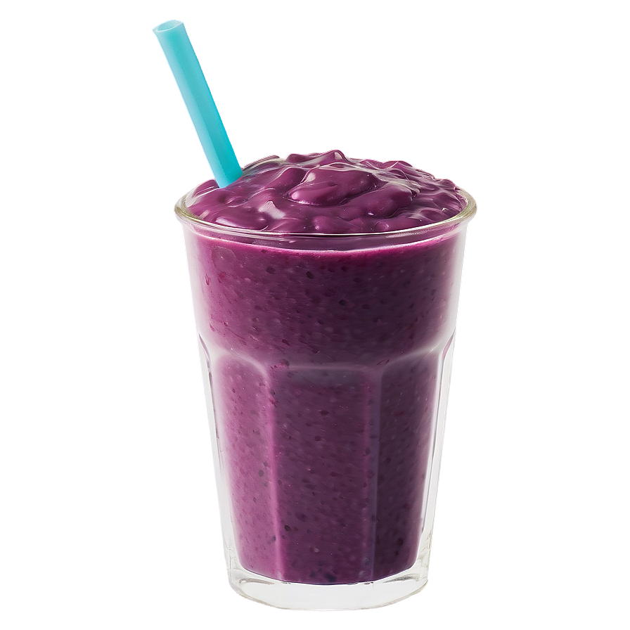 Acai Smoothie Glass Png Bkm