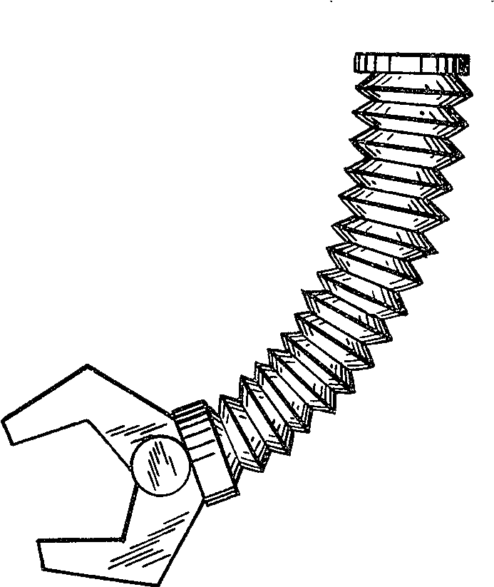 Accordion Arm Illustration