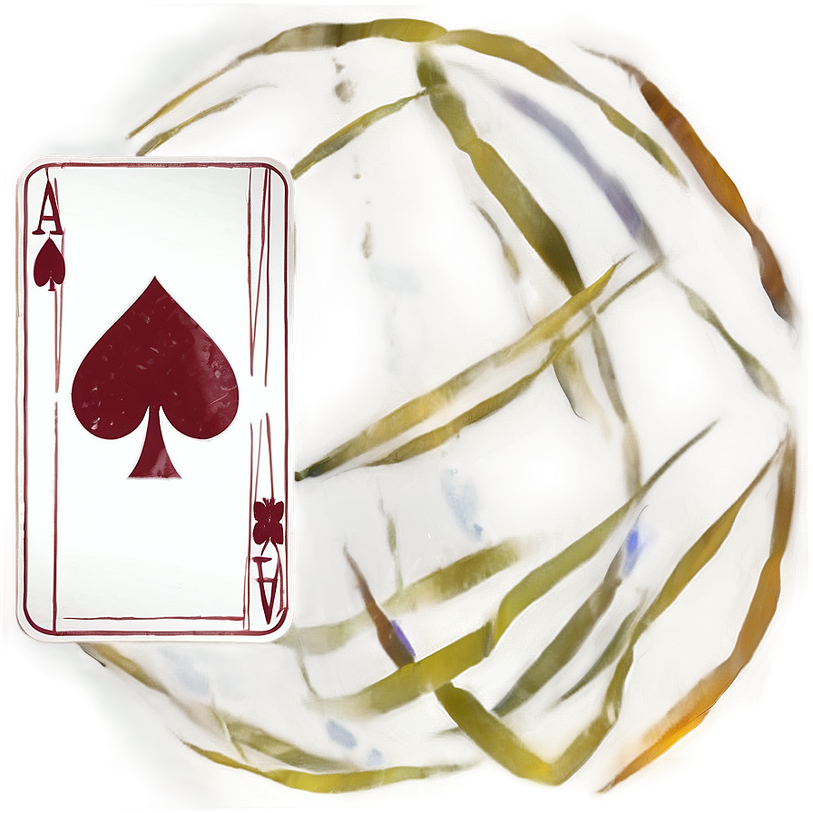 Ace Card In Circle Png 06252024