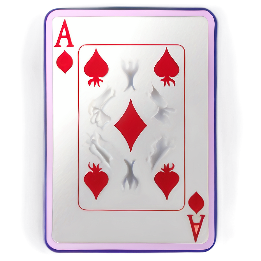 Ace Card Outline Png 4