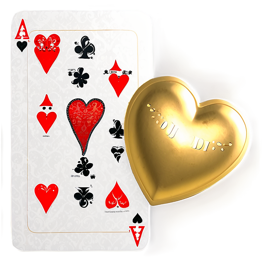 Ace Card With Heart Png 69