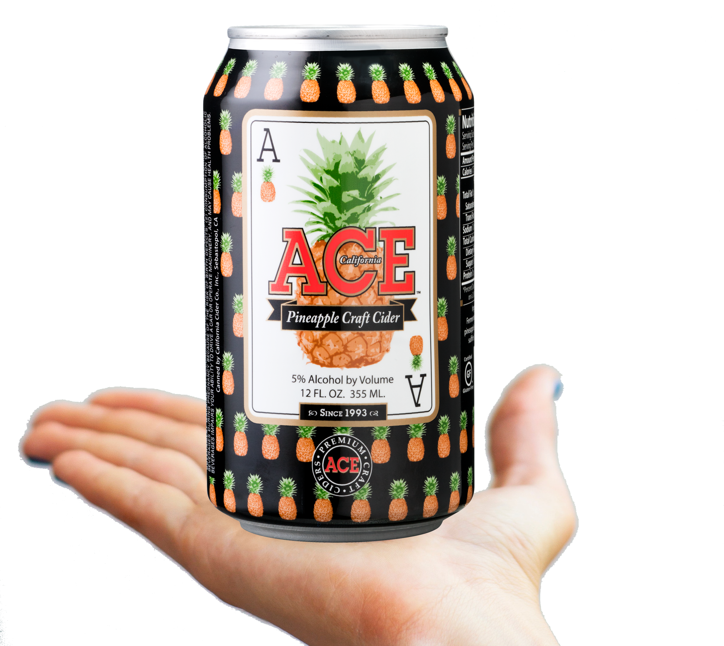 Ace Pineapple Craft Cider Can