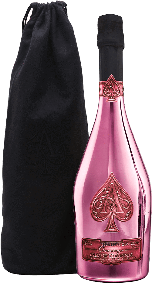 Aceof Spades Champagne Bottleand Pouch